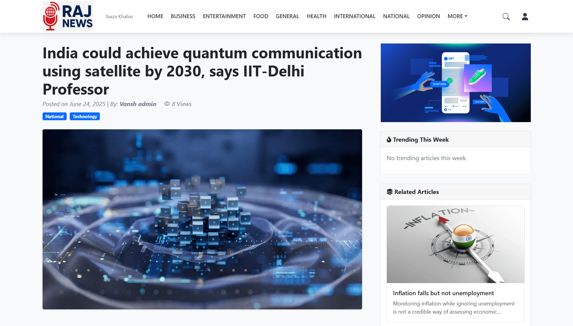 Express News - News Portal background